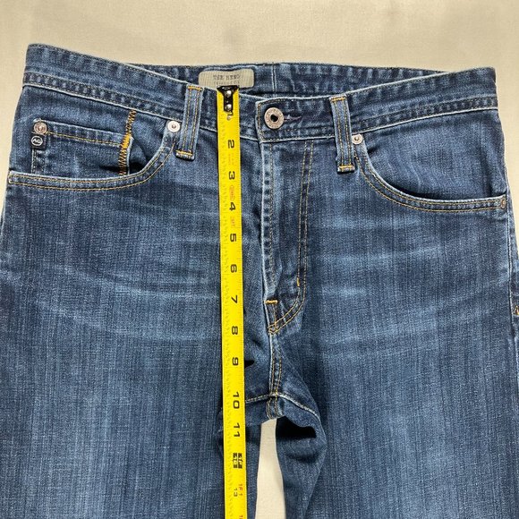 Adriano Goldschmied Men's Blue Jeans The Hero Relaxed Fit Size 31 x 34 - Picture 5 of 10